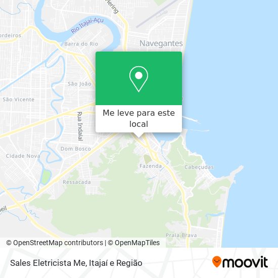 Sales Eletricista Me mapa