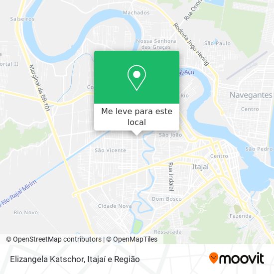 Elizangela Katschor mapa