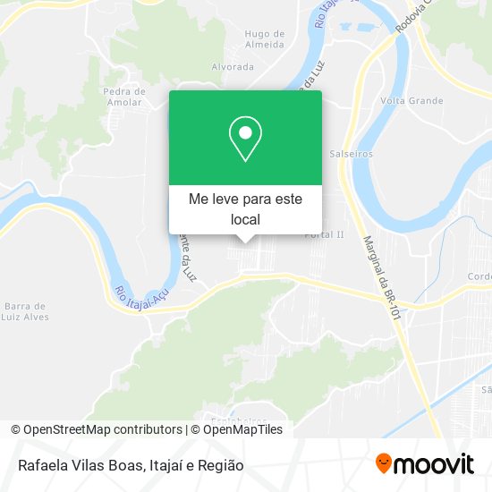 Rafaela Vilas Boas mapa