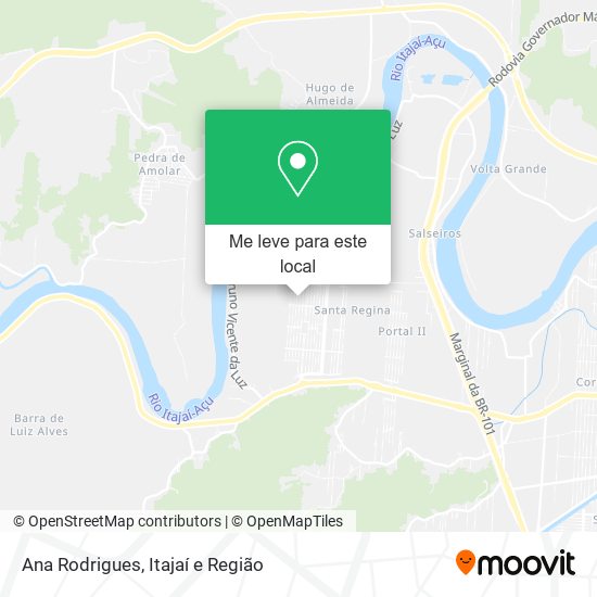 Ana Rodrigues mapa