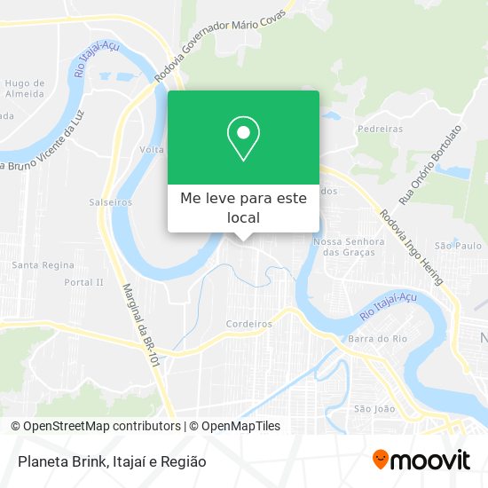 Planeta Brink mapa