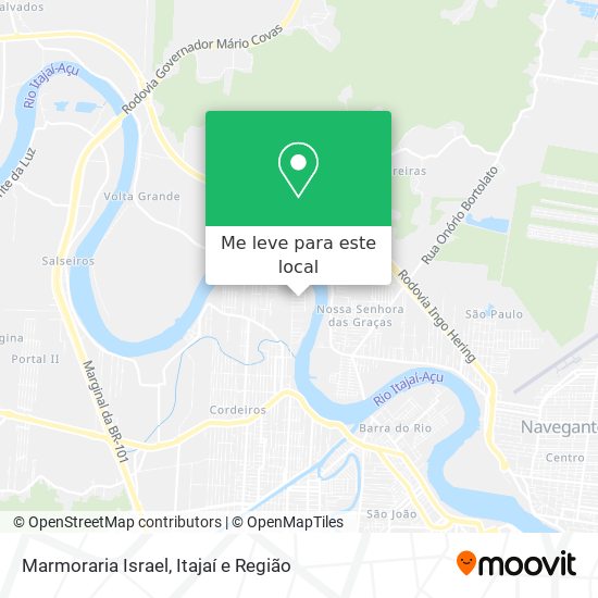 Marmoraria Israel mapa