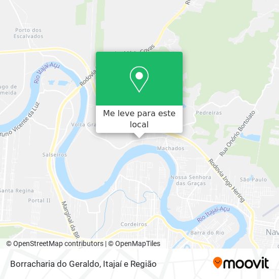 Borracharia do Geraldo mapa