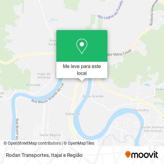 Rodan Transportes mapa