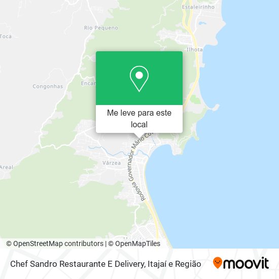 Chef Sandro Restaurante E Delivery mapa