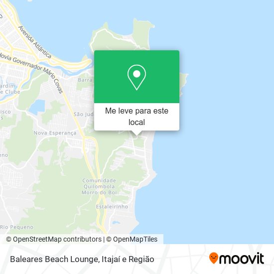 Baleares Beach Lounge mapa