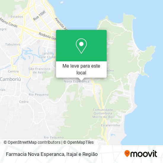Farmacia Nova Esperanca mapa
