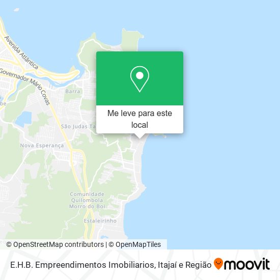 E.H.B. Empreendimentos Imobiliarios mapa