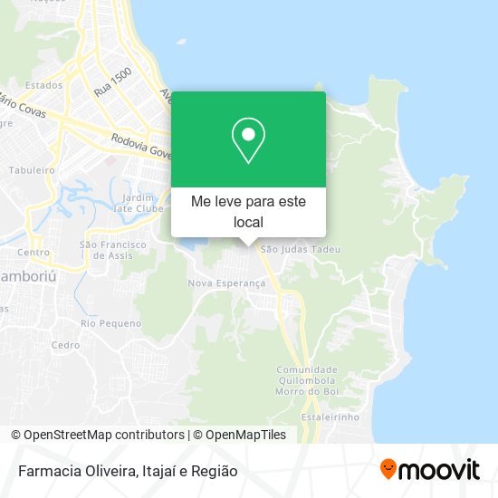 Farmacia Oliveira mapa