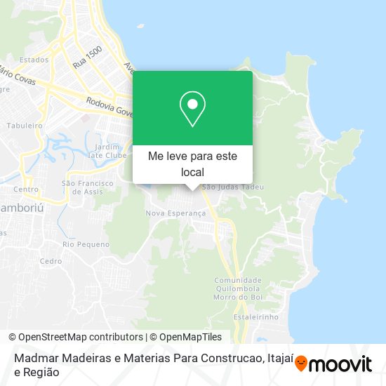 Madmar Madeiras e Materias Para Construcao mapa