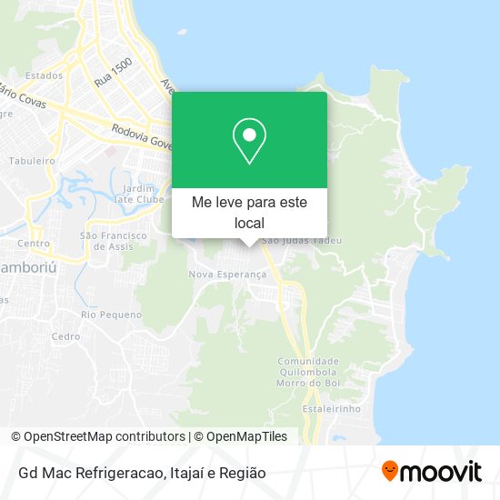 Gd Mac Refrigeracao mapa