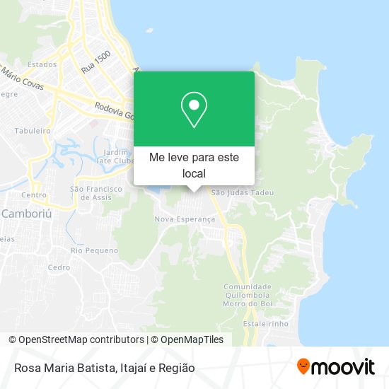 Rosa Maria Batista mapa