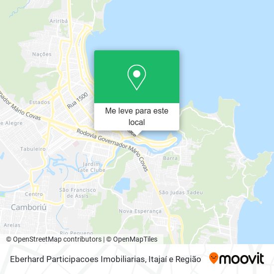 Eberhard Participacoes Imobiliarias mapa