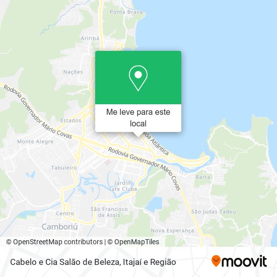 Cabelo e Cia Salão de Beleza mapa