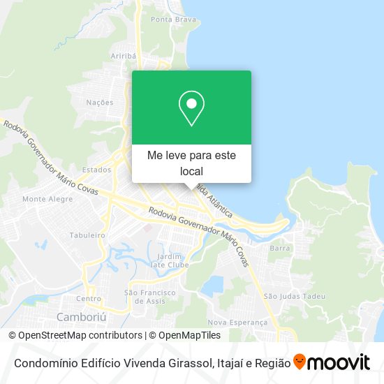 Condomínio Edifício Vivenda Girassol mapa