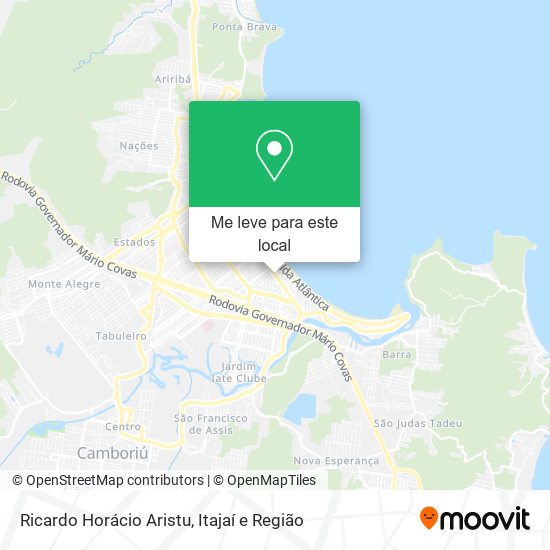 Ricardo Horácio Aristu mapa