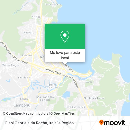 Giani Gabriela da Rocha mapa