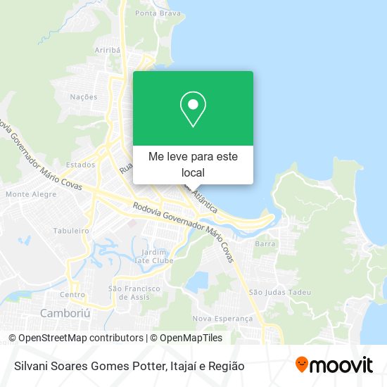 Silvani Soares Gomes Potter mapa