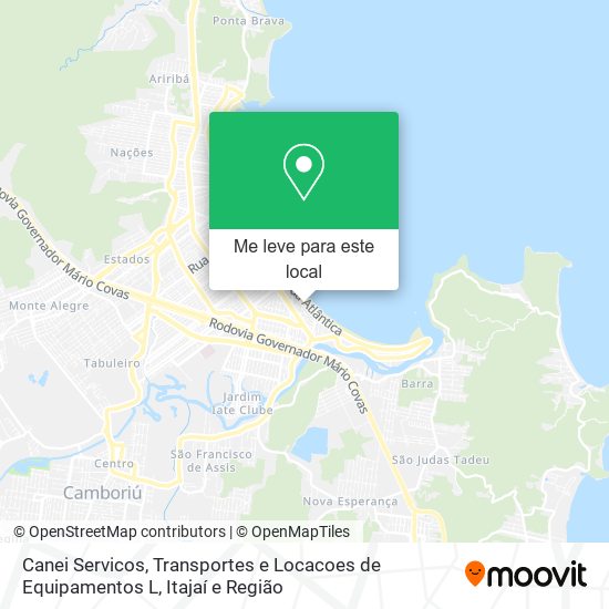 Canei Servicos, Transportes e Locacoes de Equipamentos L mapa