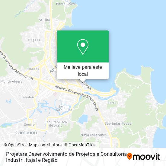 Projetare Desenvolvimento de Projetos e Consultoria Industri mapa