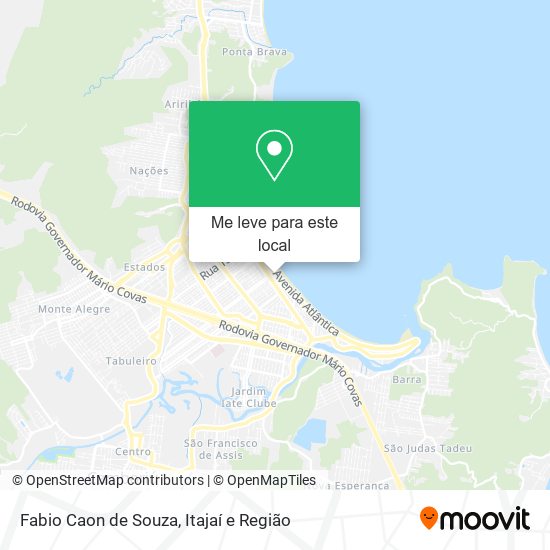 Fabio Caon de Souza mapa
