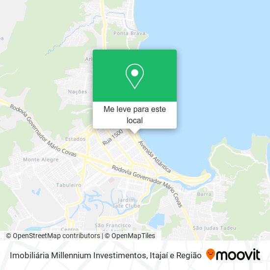 Imobiliária Millennium Investimentos mapa