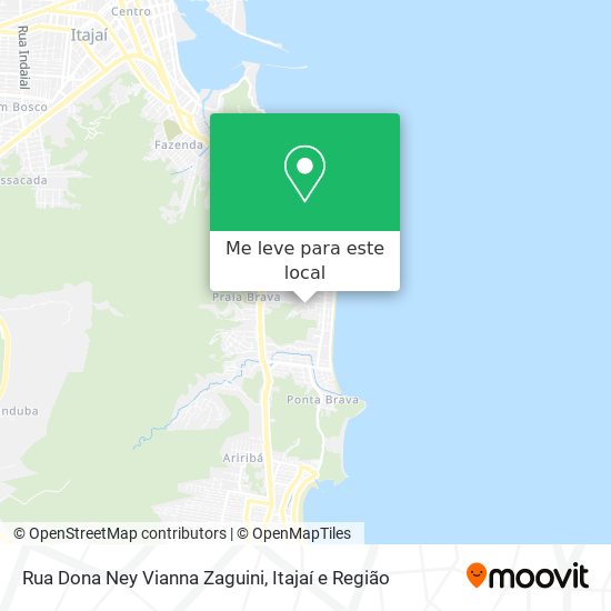 Rua Dona Ney Vianna Zaguini mapa