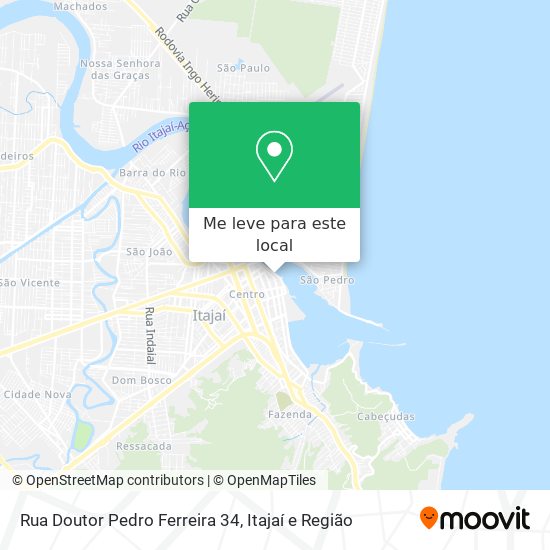 Rua Doutor Pedro Ferreira 34 mapa