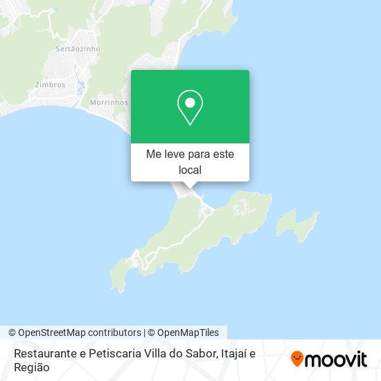 Restaurante e Petiscaria Villa do Sabor mapa
