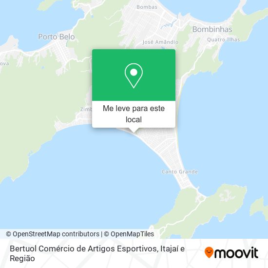 Bertuol Comércio de Artigos Esportivos mapa