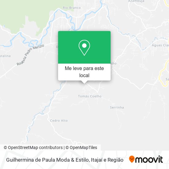 Guilhermina de Paula Moda & Estilo mapa