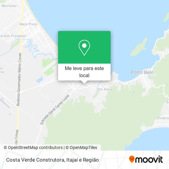 Costa Verde Construtora mapa