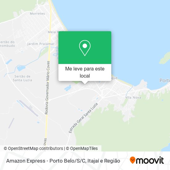 Amazon Express - Porto Belo / S/C mapa