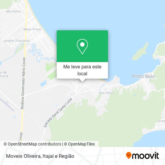 Moveis Oliveira mapa