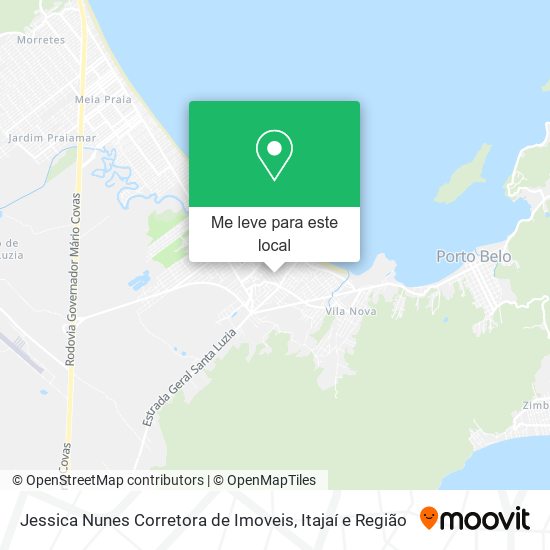 Jessica Nunes Corretora de Imoveis mapa