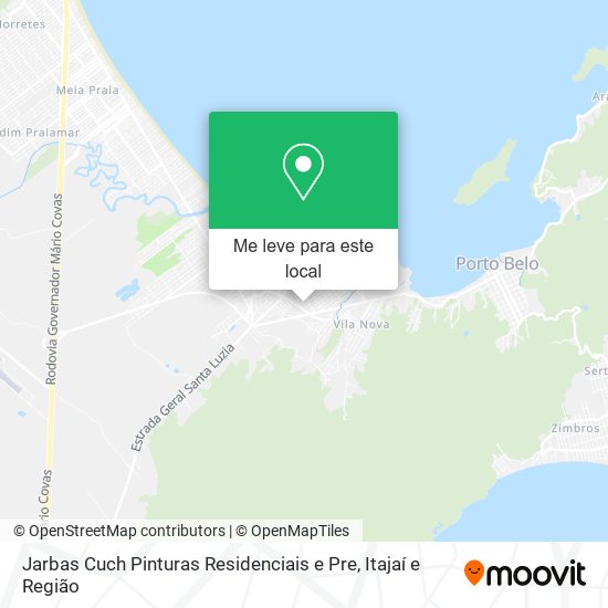 Jarbas Cuch Pinturas Residenciais e Pre mapa