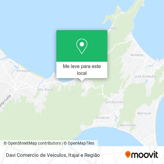 Davi Comercio de Veiculos mapa