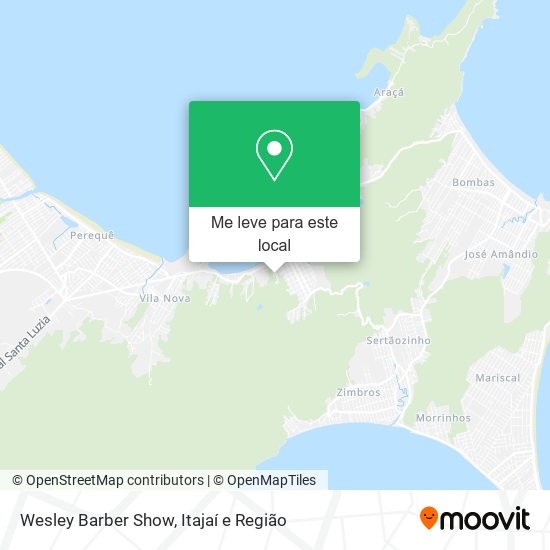 Wesley Barber Show mapa