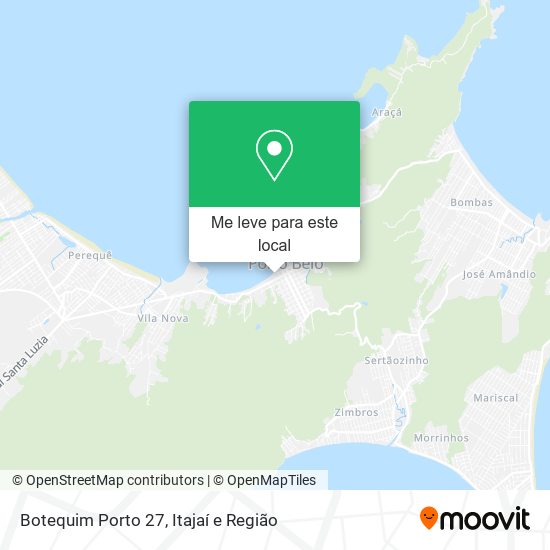 Botequim Porto 27 mapa