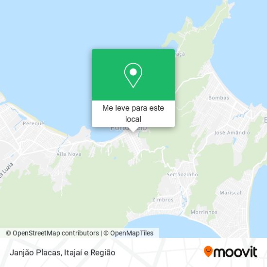 Janjão Placas mapa