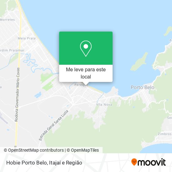 Hobie Porto Belo mapa