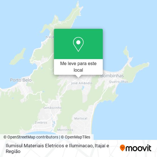 Ilumisul Materiais Eletricos e Iluminacao mapa