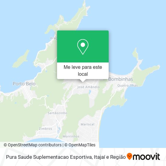 Pura Saude Suplementacao Esportiva mapa