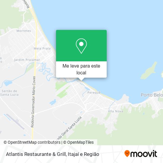 Atlantis Restaurante & Grill mapa