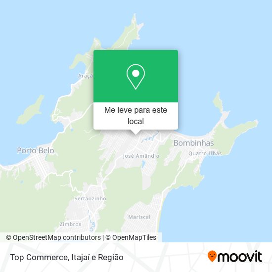 Top Commerce mapa