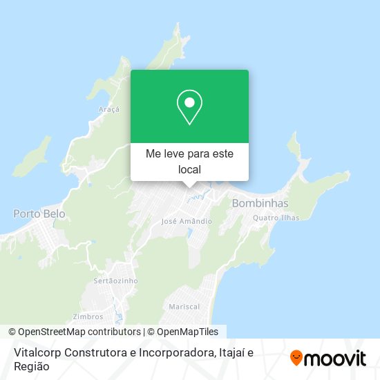 Vitalcorp Construtora e Incorporadora mapa