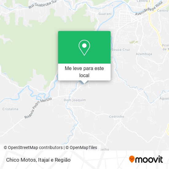 Chico Motos mapa