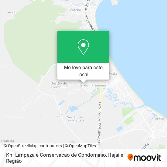 Knf Limpeza e Conservacao de Condominio mapa