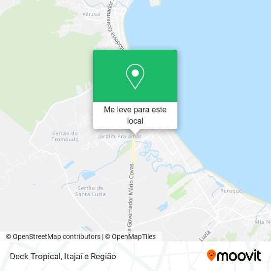 Deck Tropical mapa
