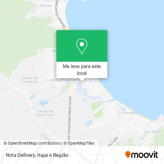 Rota Delivery mapa